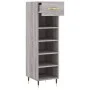 Zapatero madera de ingeniería gris Sonoma 30x35x105 cm de vidaXL, Armarios y almacenamiento - Ref: Foro24-829658, Precio: 41,...