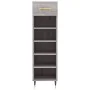 Zapatero madera de ingeniería gris Sonoma 30x35x105 cm de vidaXL, Armarios y almacenamiento - Ref: Foro24-829658, Precio: 41,...