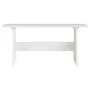 Dining table with solid white pine wood bench by vidaXL, Kitchen and dining tables - Ref: Foro24-327251, Price: 92,92 €, Disc...