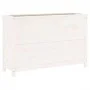 Hochbeet aus weißem Kiefernholz, 119,5 x 40 x 78 cm von vidaXL, Töpfe und Pflanzgefäße - Ref: Foro24-825290, Preis: 139,69 €,...