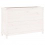 Hochbeet aus weißem Kiefernholz, 119,5 x 40 x 78 cm von vidaXL, Töpfe und Pflanzgefäße - Ref: Foro24-825290, Preis: 141,64 €,...