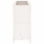 Hochbeet aus weißem Kiefernholz, 119,5 x 40 x 78 cm von vidaXL, Töpfe und Pflanzgefäße - Ref: Foro24-825290, Preis: 139,69 €,...