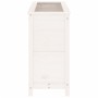 Hochbeet aus weißem Kiefernholz, 119,5 x 40 x 78 cm von vidaXL, Töpfe und Pflanzgefäße - Ref: Foro24-825290, Preis: 141,64 €,...