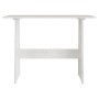 Dining table with solid white pine wood bench by vidaXL, Kitchen and dining tables - Ref: Foro24-327251, Price: 94,65 €, Disc...