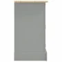Corona sideboard solid gray Mexican pine wood 112x43x78 cm by vidaXL, Sideboards - Ref: Foro24-355084, Price: 212,05 €, Disco...