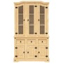 Aparador Corona madera maciza pino mexicano 112x43x196 cm de vidaXL, Aparadores - Ref: Foro24-355085, Precio: 428,17 €, Descu...