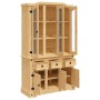 Aparador Corona madera maciza pino mexicano 112x43x196 cm de vidaXL, Aparadores - Ref: Foro24-355085, Precio: 428,17 €, Descu...