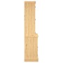 Aparador Corona madera maciza pino mexicano 112x43x196 cm de vidaXL, Aparadores - Ref: Foro24-355085, Precio: 428,17 €, Descu...