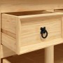 Aparador Corona madera maciza pino mexicano 112x43x196 cm de vidaXL, Aparadores - Ref: Foro24-355085, Precio: 428,17 €, Descu...