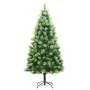 Artificial Christmas tree with hinges and stand 210 cm by vidaXL, Christmas trees - Ref: Foro24-356739, Price: 115,83 €, Disc...