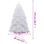 Artificial Christmas tree with hinges and flocked snow 270 cm by vidaXL, Christmas trees - Ref: Foro24-356777, Price: 285,37 ...