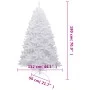 Artificial Christmas tree with hinges and flocked snow 180 cm by vidaXL, Christmas trees - Ref: Foro24-356774, Price: 118,23 ...