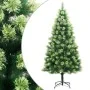 Artificial Christmas tree with hinges and stand 240 cm by vidaXL, Christmas trees - Ref: Foro24-356740, Price: 162,64 €, Disc...