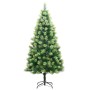 Künstlicher Weihnachtsbaum mit Scharnieren und Ständer 240 cm von vidaXL, Weihnachtsbäume - Ref: Foro24-356740, Preis: 165,03...