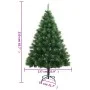 Artificial Christmas tree with hinges and stand 210 cm by vidaXL, Christmas trees - Ref: Foro24-356753, Price: 134,19 €, Disc...