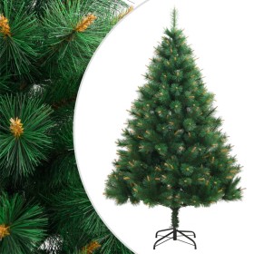 Árbol de Navidad artificial con bisagras y soporte 240 cm