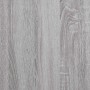 Aparador de madera de ingeniería gris Sonoma 34,5x32,5x90 cm