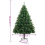 Künstlicher Weihnachtsbaum mit Scharnieren und Ständer 240 cm von vidaXL, Weihnachtsbäume - Ref: Foro24-356754, Preis: 181,50...