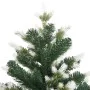 Artificial Christmas tree with hinges and flocked snow 180 cm by vidaXL, Christmas trees - Ref: Foro24-356757, Price: 61,41 €...