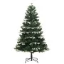 Artificial Christmas tree with hinges and flocked snow 210 cm by vidaXL, Christmas trees - Ref: Foro24-356758, Price: 79,61 €...