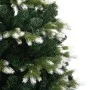 Artificial Christmas tree with hinges and flocked snow 210 cm by vidaXL, Christmas trees - Ref: Foro24-356758, Price: 79,61 €...