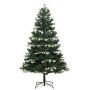Artificial Christmas tree with hinges and flocked snow 240 cm by vidaXL, Christmas trees - Ref: Foro24-356759, Price: 109,63 ...