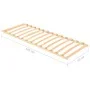 Slatted bed base with 13 slats 70x200 cm by vidaXL, Beds and slatted bases - Ref: Foro24-327255, Price: 69,43 €, Discount: %