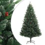 Artificial Christmas tree with hinges and red berries 150 cm by vidaXL, Christmas trees - Ref: Foro24-356732, Price: 74,66 €,...