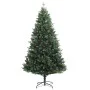 Artificial Christmas tree with hinges and red berries 210 cm by vidaXL, Christmas trees - Ref: Foro24-356734, Price: 156,05 €...