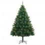 Künstlicher Weihnachtsbaum mit Scharnieren und Ständer 180 cm von vidaXL, Weihnachtsbäume - Ref: Foro24-356752, Preis: 93,01 ...