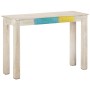 Weiße raue Mangoholz-Konsolentisch 115x35x77 cm von vidaXL, Seitentische - Ref: Foro24-323556, Preis: 84,55 €, Rabatt: %