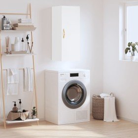 Armario de pared blanco 34,5x34x90 cm Armario de pared blanco 34,5x34x90 cm