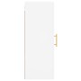 Armario de pared blanco 34,5x34x90 cm
