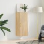 Armario de pared roble Sonoma 34,5x34x90 cm