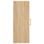 Armario de pared roble Sonoma 34,5x34x90 cm