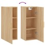 Armario de pared roble Sonoma 34,5x34x90 cm