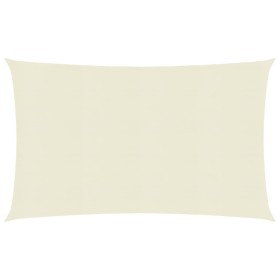 Cream HDPE sail shade 160 g/m² 5x8 m by vidaXL, Umbrellas - Ref: Foro24-311193, Price: 78,66 €, Discount: %