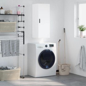 Armario de pared blanco 34,5x34x90 cm Armario de pared blanco 34,5x34x90 cm