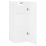 Armario de pared blanco 34,5x34x90 cm