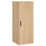 Armario de pared roble Sonoma 34,5x34x90 cm