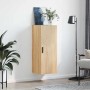 Armario de pared roble Sonoma 34,5x34x90 cm