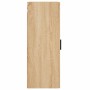 Armario de pared roble Sonoma 34,5x34x90 cm