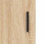Armario de pared roble Sonoma 34,5x34x90 cm