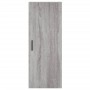 Armario de pared gris Sonoma 34,5x34x90 cm