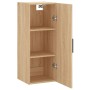 Armario de pared roble Sonoma 34,5x34x90 cm