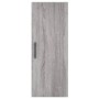 Armario de pared gris Sonoma 34,5x34x90 cm