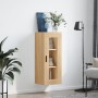 Armario de pared roble Sonoma 34,5x34x90 cm