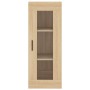 Armario de pared roble Sonoma 34,5x34x90 cm