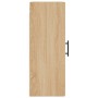 Armario de pared roble Sonoma 34,5x34x90 cm