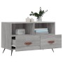 Mueble de TV madera de ingeniería gris Sonoma 80x36x50 cm
